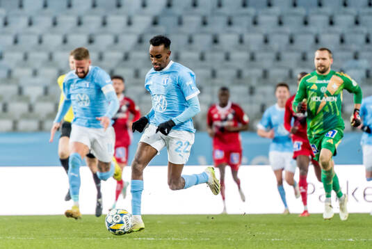 Malmö FFs Taha Abdi Ali på väg mot 5-1