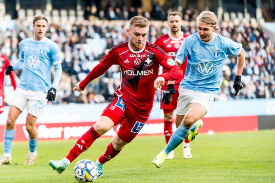 IFK Norrköpings Dino Salihovic och Malmö FFs Sebastian