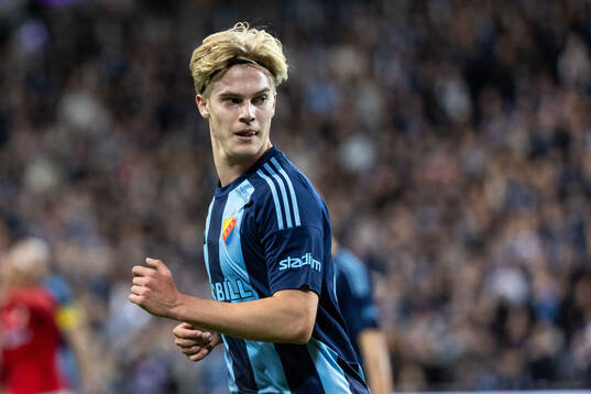 Djurgårdens Lucas Bergvall
