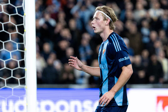 Djurgårdens Tobias Gulliksen deppar