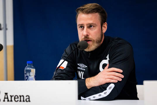 Degerfors tränare William Lundin