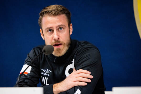 Degerfors tränare William Lundin