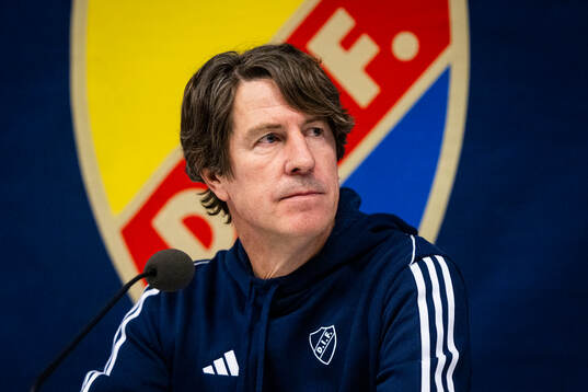 Djurgårdens tränare Thomas Lagerlöf