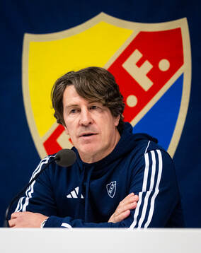 Djurgårdens tränare Thomas Lagerlöf