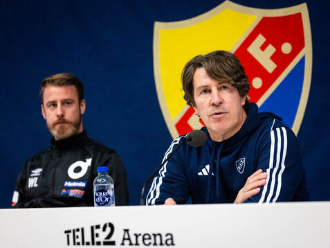 Djurgårdens tränare Thomas Lagerlöf
