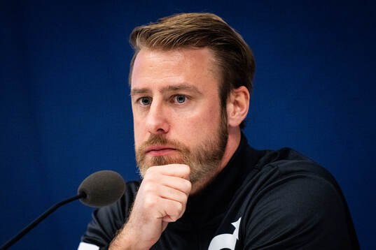 Degerfors tränare William Lundin