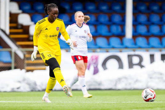 FC Rosengårds målvakt Angel Mukasa