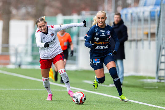 FC Rosengårds Ria Noora Minerva Öling och Linköpings