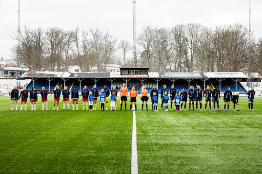 FC Rosengårds spelare och Linköpings spelare