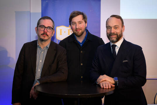 Medlemmarna John Pettersson, Adam Arvidsson och Olof Myhrman