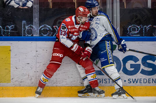 Timrås Albin Lundin och Leksands Max Veronneau
