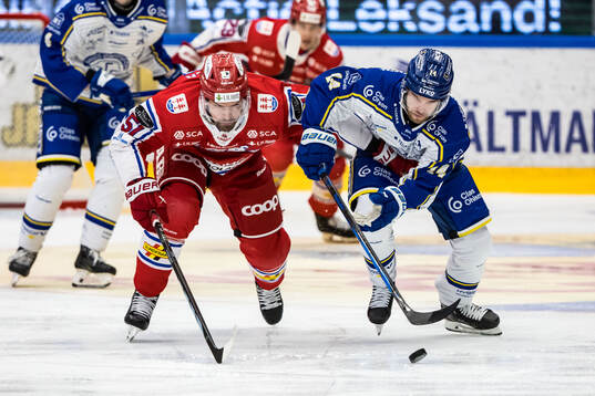 Timrås Anton Lander och Leksands Oskar Lang