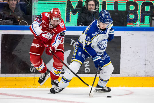 Timrås Albin Lundin och Leksands Felix Unger Sörum