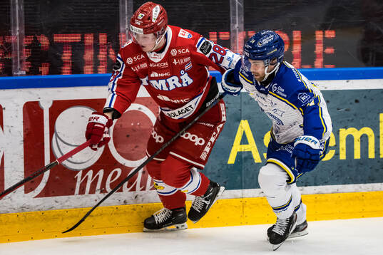 Timrås Simon Forsmark och Leksands Oskar Lang