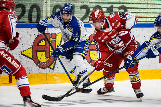 Leksands Oskar Lang och Timrås Elmeri Eronen