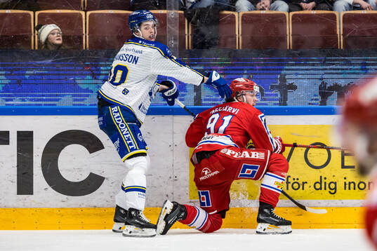 Leksands Anton Johansson och Timrås Magnus Pääjärvi