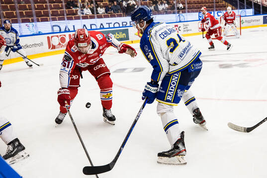 Timrås Anton Lander och Leksands Peter Cehlarik