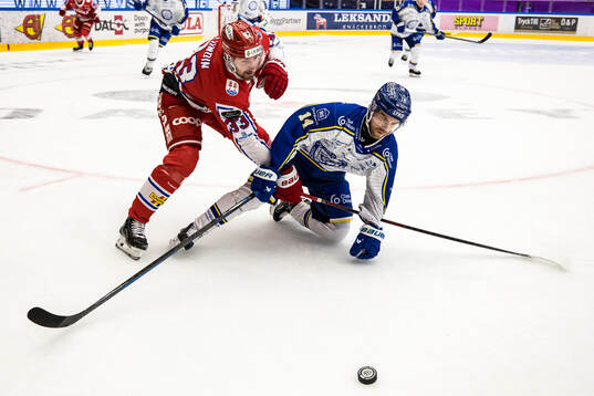 Timrås Albin Lundin och Leksands Oskar Lang