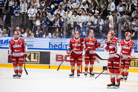 Timrås spelarna deppar