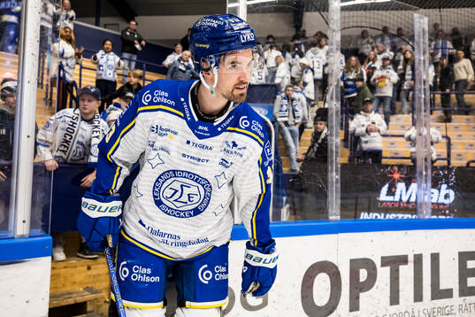 Leksands Eddie Larsson utsedd till matchens krigare