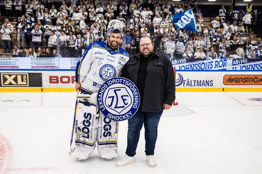 Leksands målvakt Mantas Armalis utsedd till matchens lirare