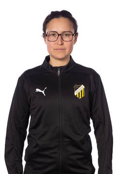 Häckens lagledare/materialare Catrine Johansson