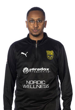 Umeås assisterande  tränare Abdi Mohamed