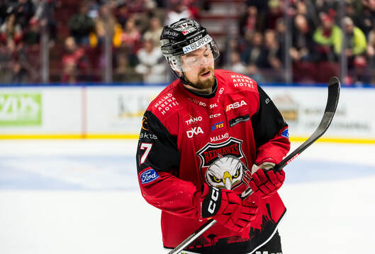 Malmö Redhawks Johan Ivarsson deppar