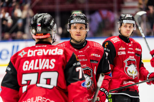 Malmö Redhawks Christoffer Forsberg deppar