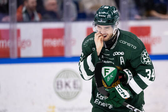 Färjestads Michael Lindqvist deppar