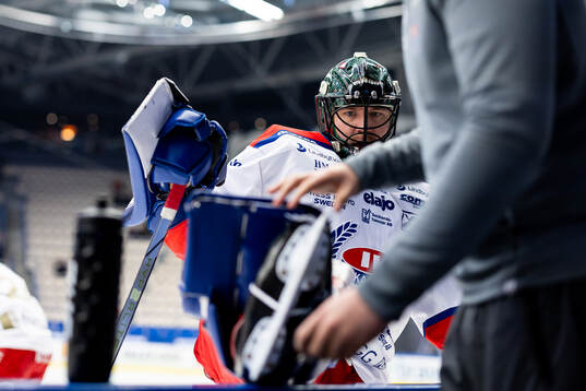 Oskarshamns målvakt Tomas Rydén