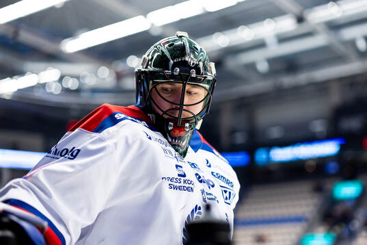 Oskarshamns målvakt Tomas Rydén