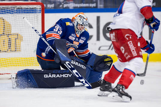 Växjös målvakt Emil Larmi