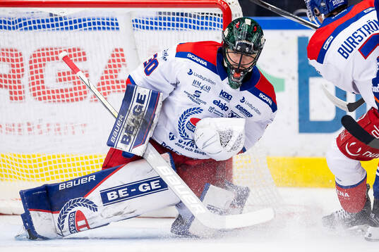 Oskarshamns målvakt Tomas Rydén