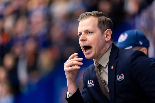 Oskarshamns tränare Martin Filander