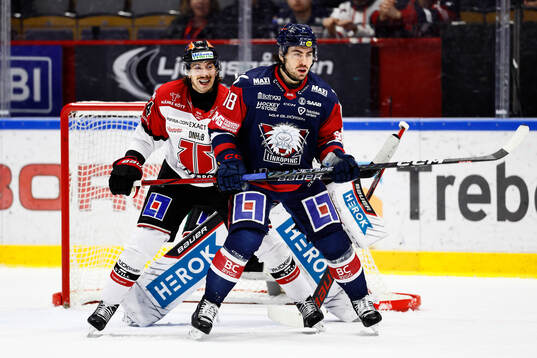 Örebros Hannes Björninen och Linköpings Remi Elie