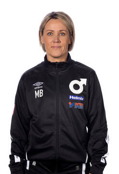 Degerfors målvaktstränare Maria Busk