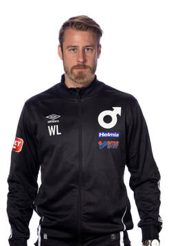 Degerfors tränare William Lundin