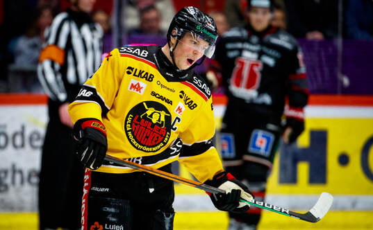 Luleås Erik Gustafsson deppar