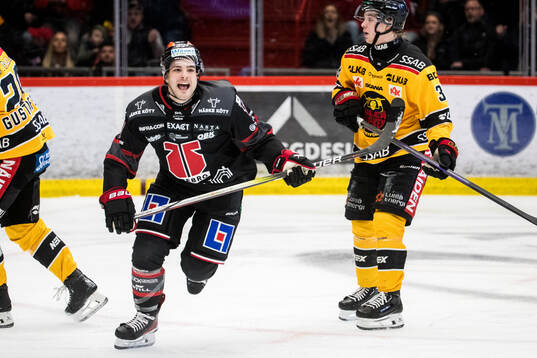 Örebros Danick Martel jublar