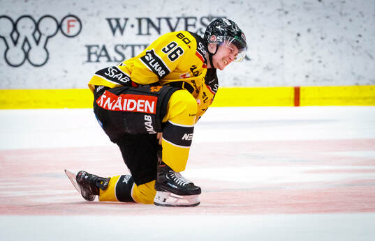 Luleås Pontus Andreasson har ont