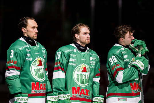 Rögles Michael Kapla, Simon Ryfors och Axel Smeds