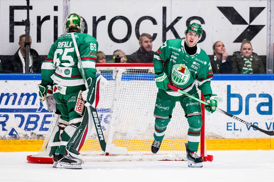Rögles Christoffer Rifalk och Linus Sjödin deppar