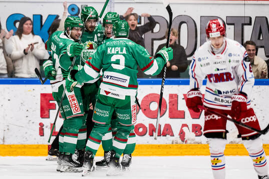 Rögles Daniel Zaar, Dennis Everberg, Anton Bengtsson och