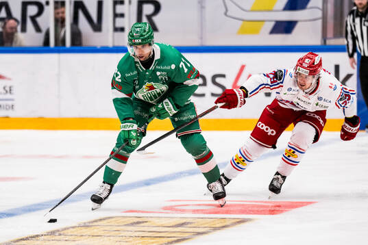 Rögles Daniel Zaar och Timrås Filip Hållander