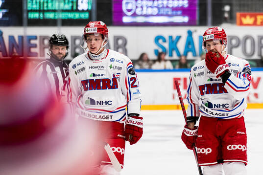 Timrås Oliver Johansson och Erik Andersson deppar