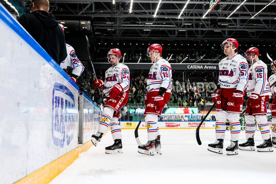 Timrås Jonathan Dahlén, Erik Andersson och Anton Wedin