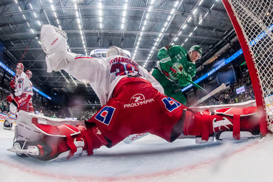 Bläddra bland fler bilder av Ishockey, SHL, Åttondelsfinal 1, Rögle - Timrå