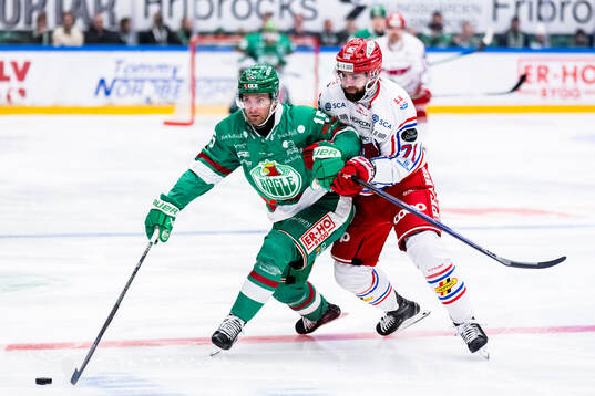 Rögles Simon Ryfors och Timrås Robin Hanzl
