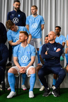 Anders Christiansen och tränare Henrik Rydström